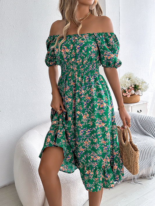 Robe à imprimé floral, vêtement pour femmes