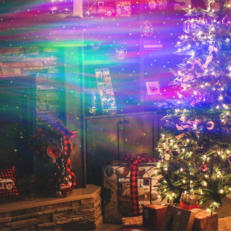 Projecteur LED Ciel Étoilé & Aurores Boréales – Lampe de Nuit Galaxie